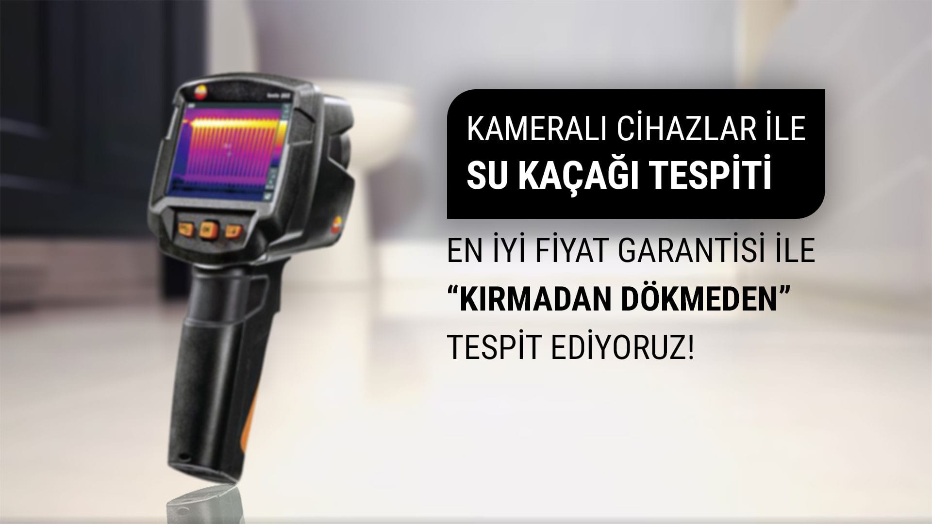 Çamaş Su Kaçağı Tespiti